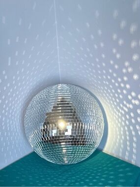 12" Disco Ball Decor Hanging Disco Ball Mirror Ball for Party Decoration Wedding